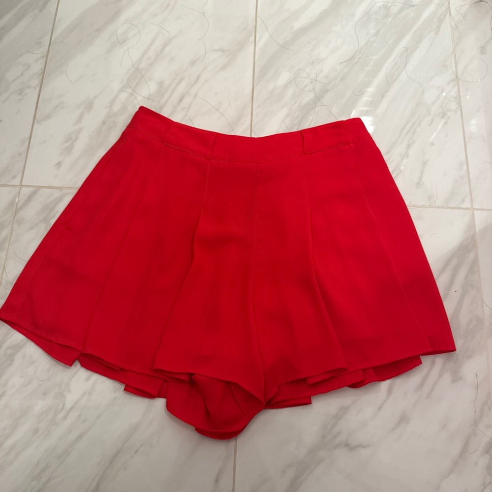 Aritzia Red Women's Skort Shorts